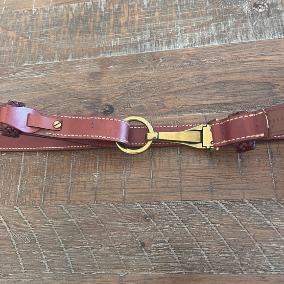 Lauren Ralph Lauren Brown Leather Belt - Picture 6 of 8